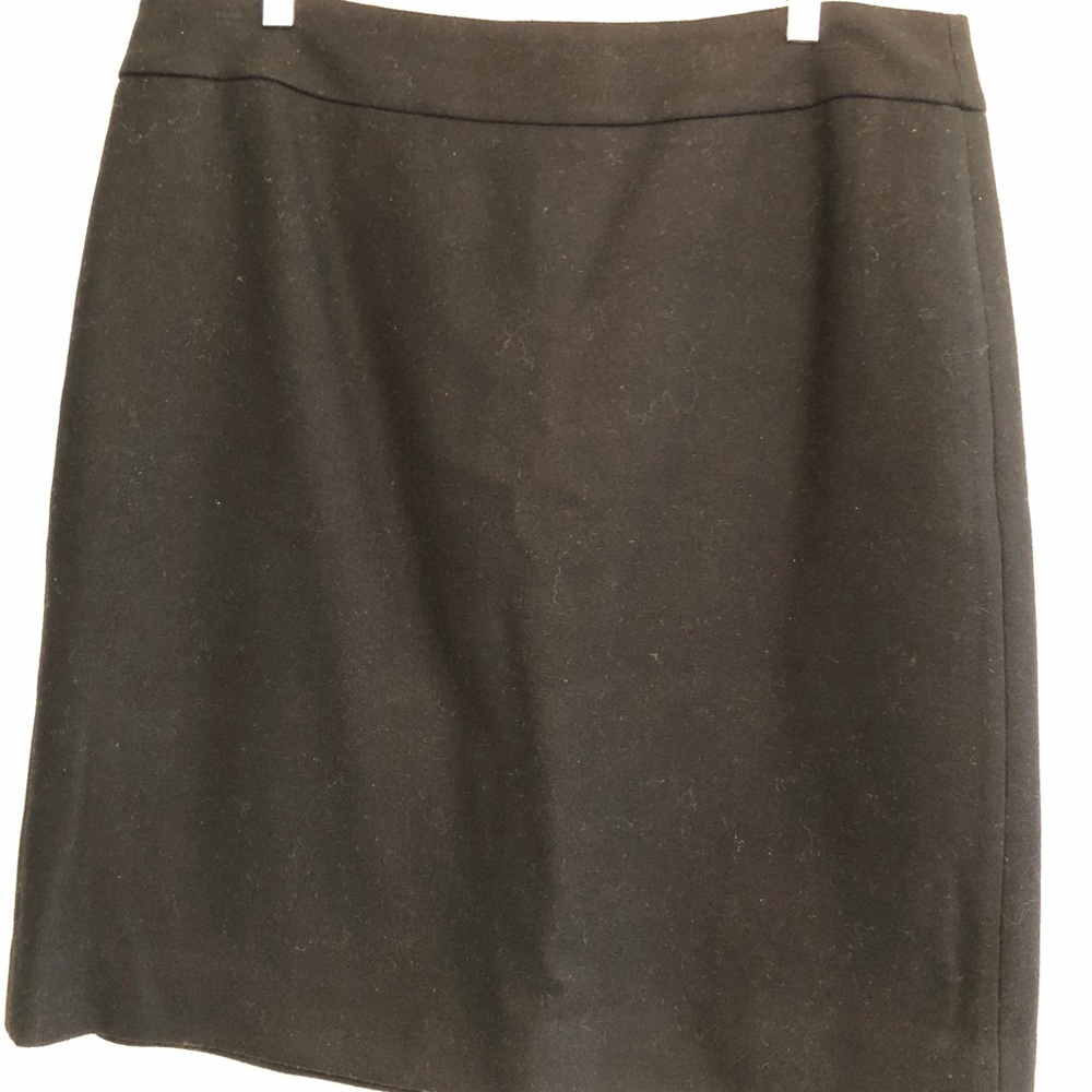 J.crew black pencil skirt